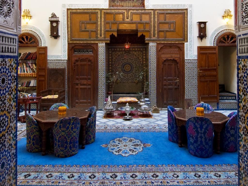 Riad Ibn Khaldoun Fès Exteriör bild